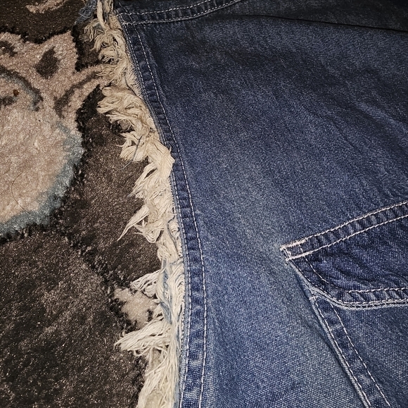 Vintage 1999 Bike Week Sleeveless Denim Shirt Daytona Beach. XL  #M - Picture 4 of 5